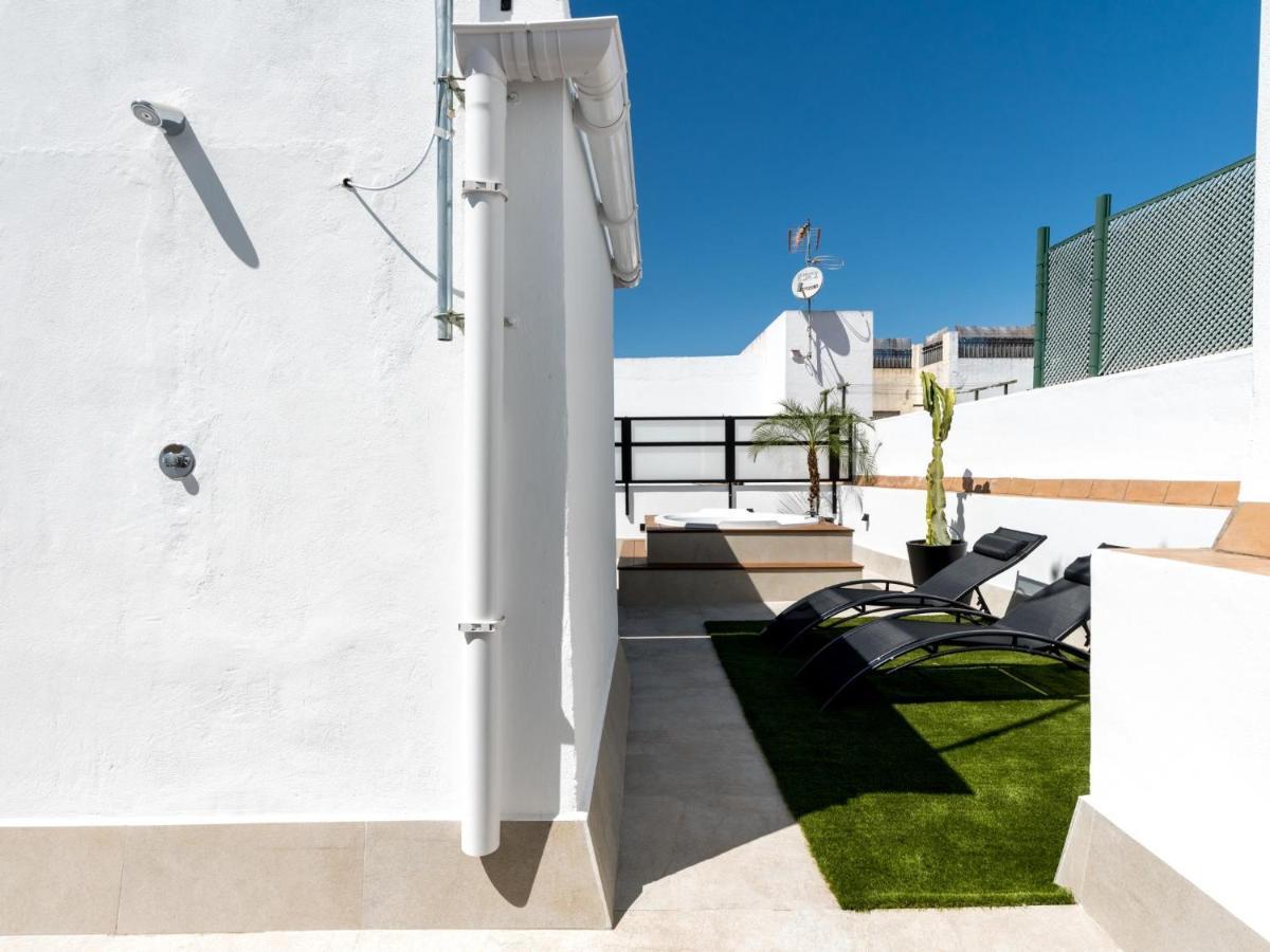 Pj Terraza Privada Banera Exterior Junto Catedral Daire Sevilla Dış mekan fotoğraf